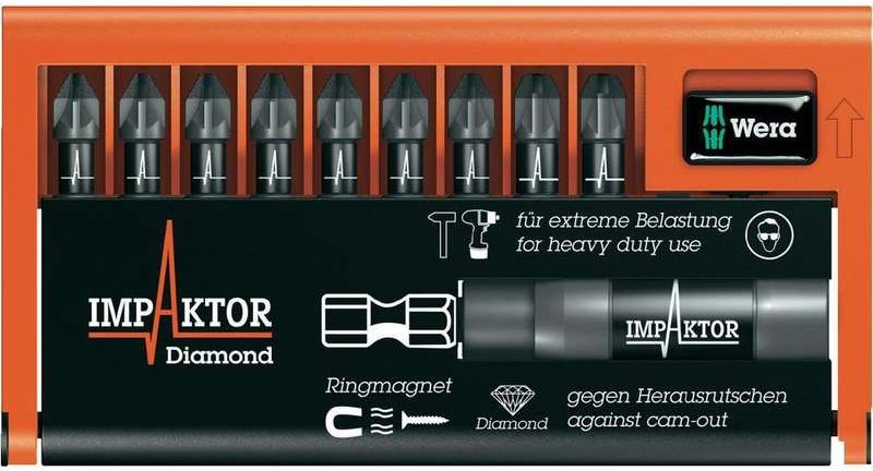 Wera 8755-9/IMP DC Impaktor Bit-Check (05057684001)