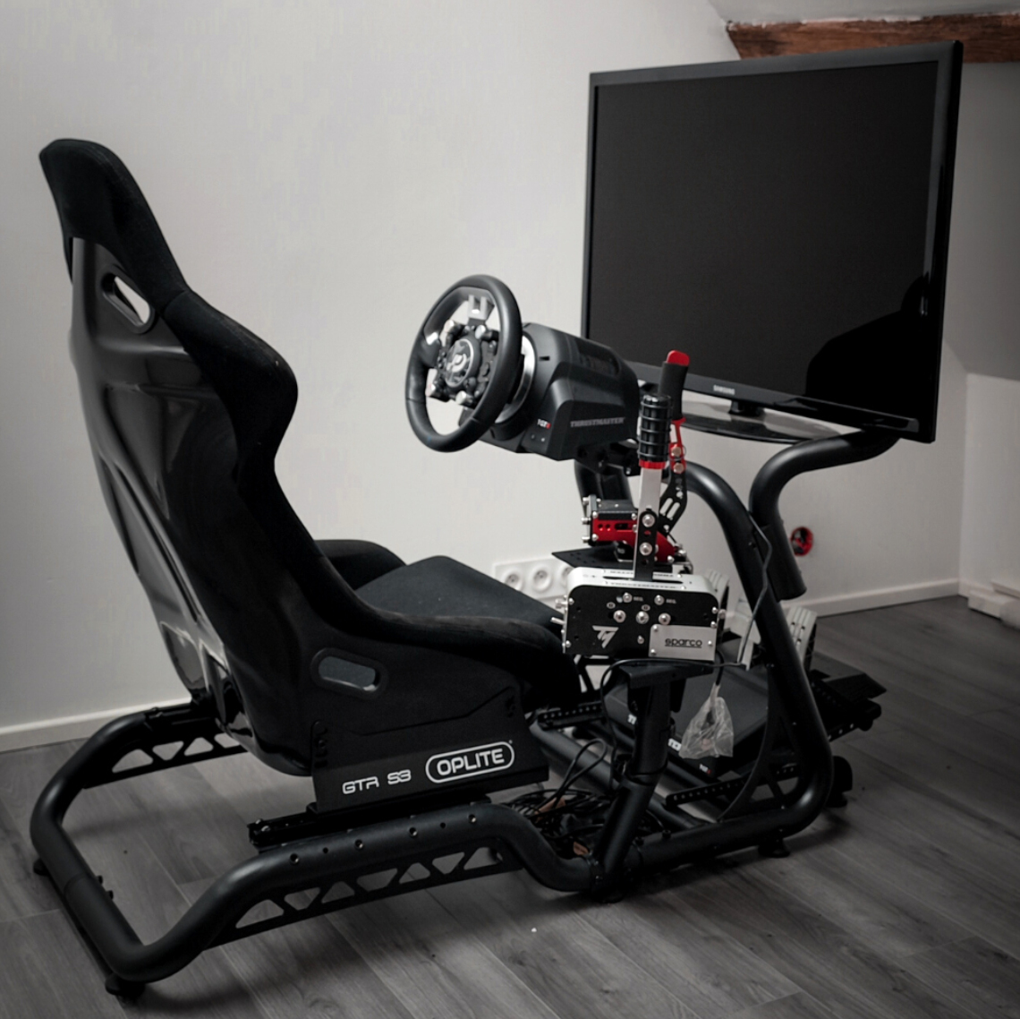 Oplite GTR S8 Elite Handbremshalter Schwarz