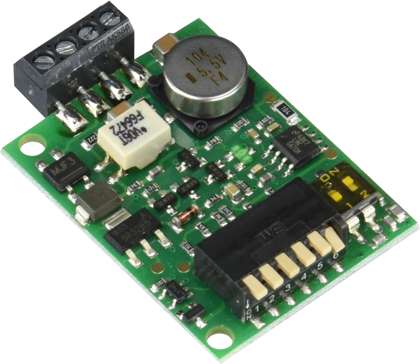 Auerswald a/b switching module 4,5 cm x 3,5 cm x 1 cm Grün