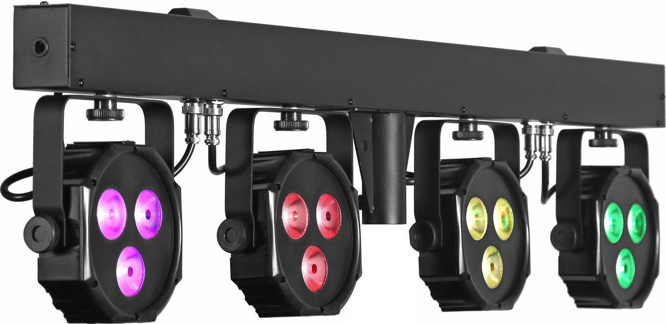 EUROLITE LED KLS-402 Kompakt-Lichtset AIR 4x RGB/WW Spots AirW Wireless