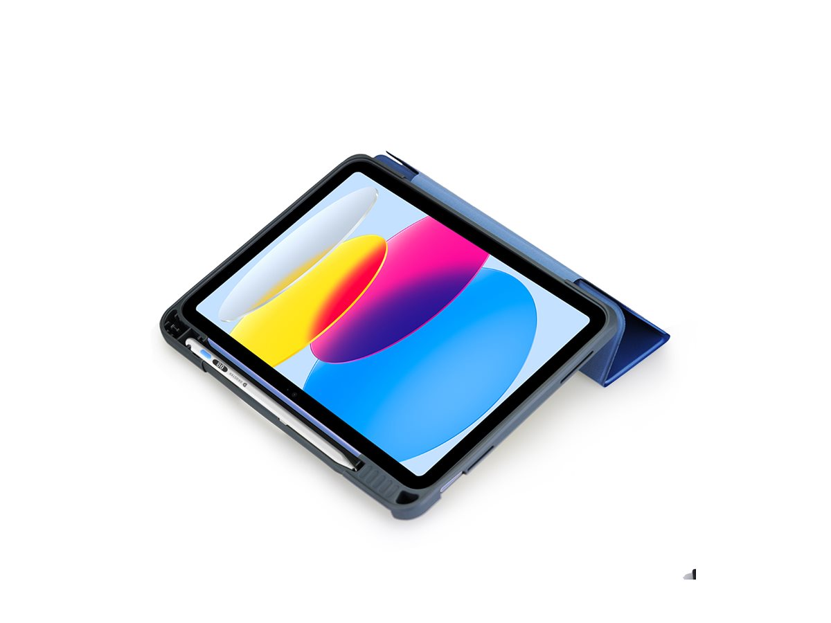 DEQSTER Rugged MAX Flip-Hülle für iPad 10.9" (10. Gen) Blau