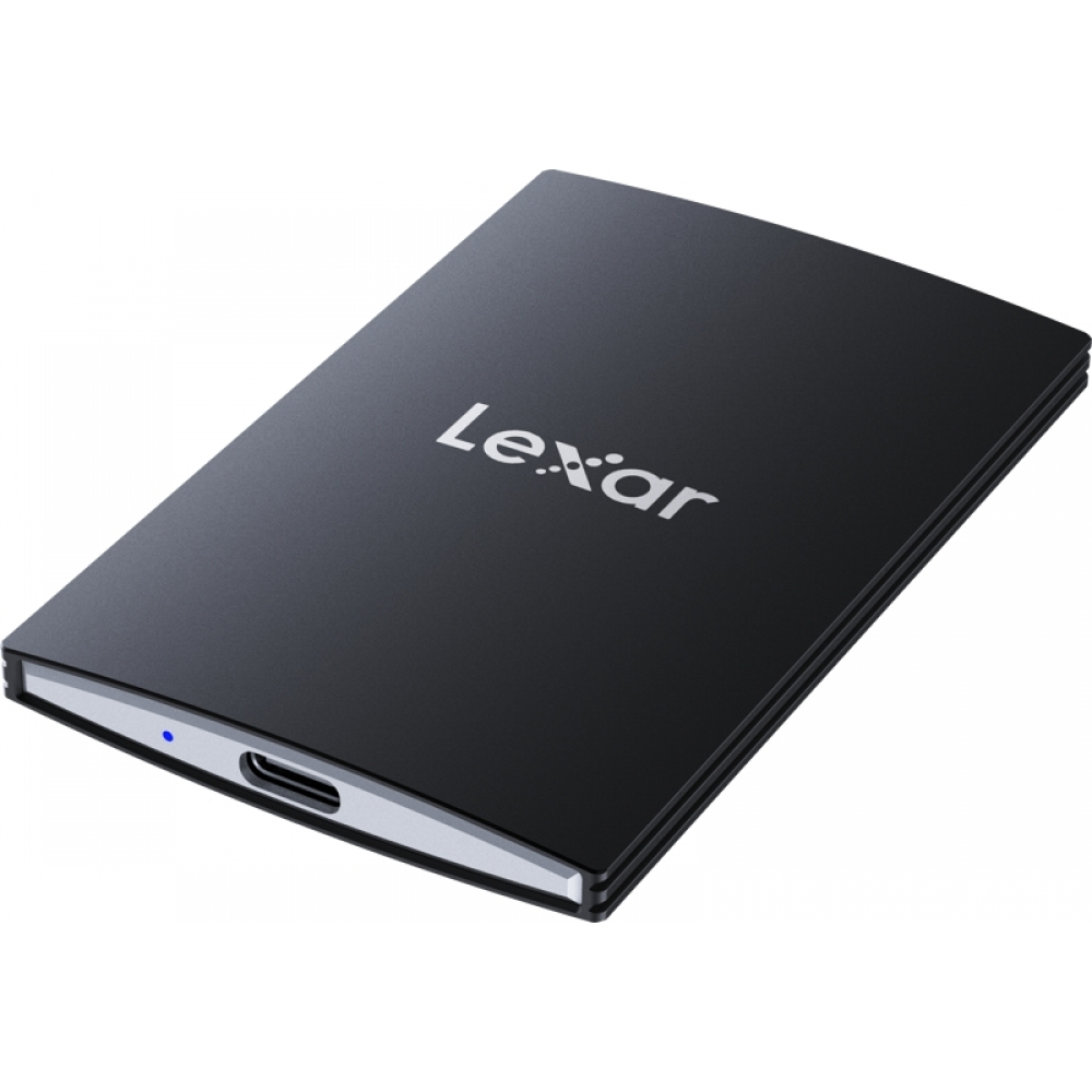 Lexar SL500M MagSafe Externe SSD 1 TB USB 3.2 Gen 2x2 Schwarz