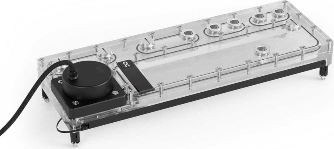 Alphacool Core Distro Plate 360 Links D5/DDC V.2 mit D5 Apex Pumpe (13875)