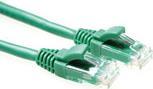 ACT Green 0.5 meter U/UTP CAT6 patch cable component level with RJ45 connectors. Cat6 u/utp component gn 0.50m (IK8700)