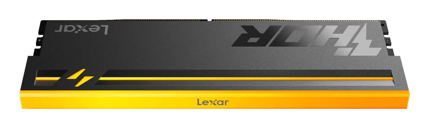 Lexar THOR RGB 2.0 DDR5 6000 MT/s 32 GB Kit CL38 Schwarz