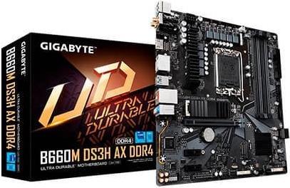 Gigabyte B660M DS3H AX DDR4 Intel LGA 1700 Intel® Celeron® Intel® Core i3 Intel® Core i5 Intel® Core i7 Intel® Core i9,... LGA 1700 DDR4 SDRAM 128 GB (B660M DS3H AX DDR4)  - Onlineshop JACOB Elektronik