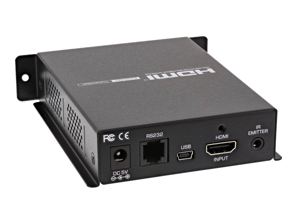 InLine HDMI USB KVM over IP Extender 4K bis 100 m Schwarz
