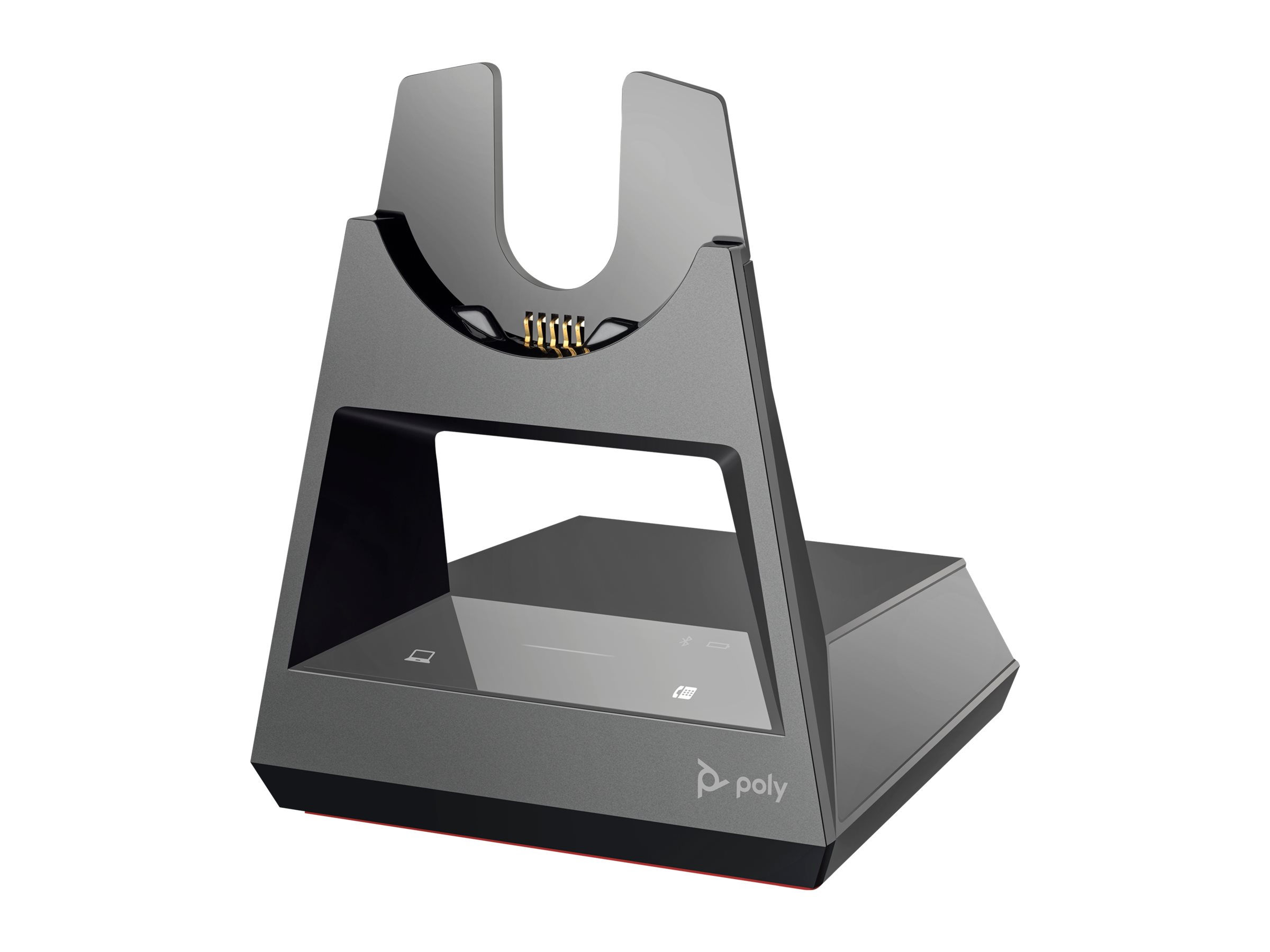 Poly Voyager Office Basisstation für drahtloses Headset Schwarz