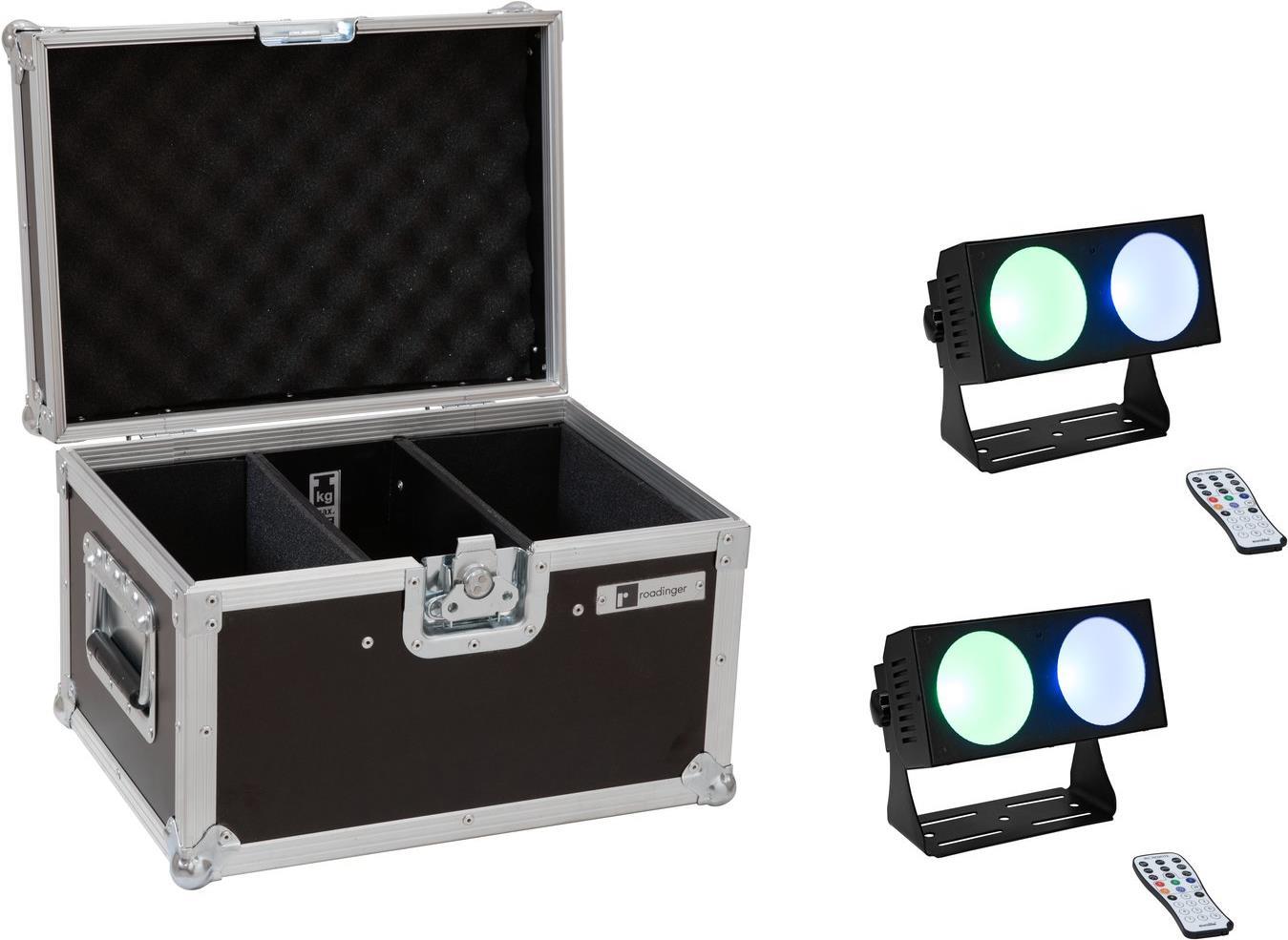 EUROLITE Set 2x LED CBB-2 COB RGB Leiste + Case (20000808)