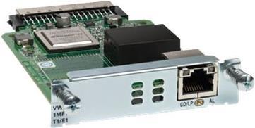 Cisco 1-PORT 3RD GEN MULTIFLEX TRUNK VOICE/WAN INT. CARD - T1/E1" (VWIC3-1MFT-T1/E1=)