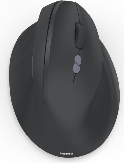 Hama Ergonomische Vertikalmaus EWM-600R, Multi-Device, kabellos, Akku, Schwarz (00173092)