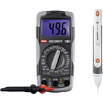 VOLTCRAFT DT-TEST-KIT 150 Hand-Multimeter digital CAT III 600 V Anzeige (Counts): 2000 (1214405)