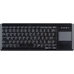 Tast Active Key AK-4400 Ultraflache Touchpad Tastatur USB schwarz (DE) (AK-4400-GU-B/GE)