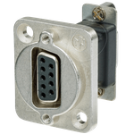 Neutrik NADB9FF Kabeladapter D-SUB Schwarz - Silber (NADB9FF)