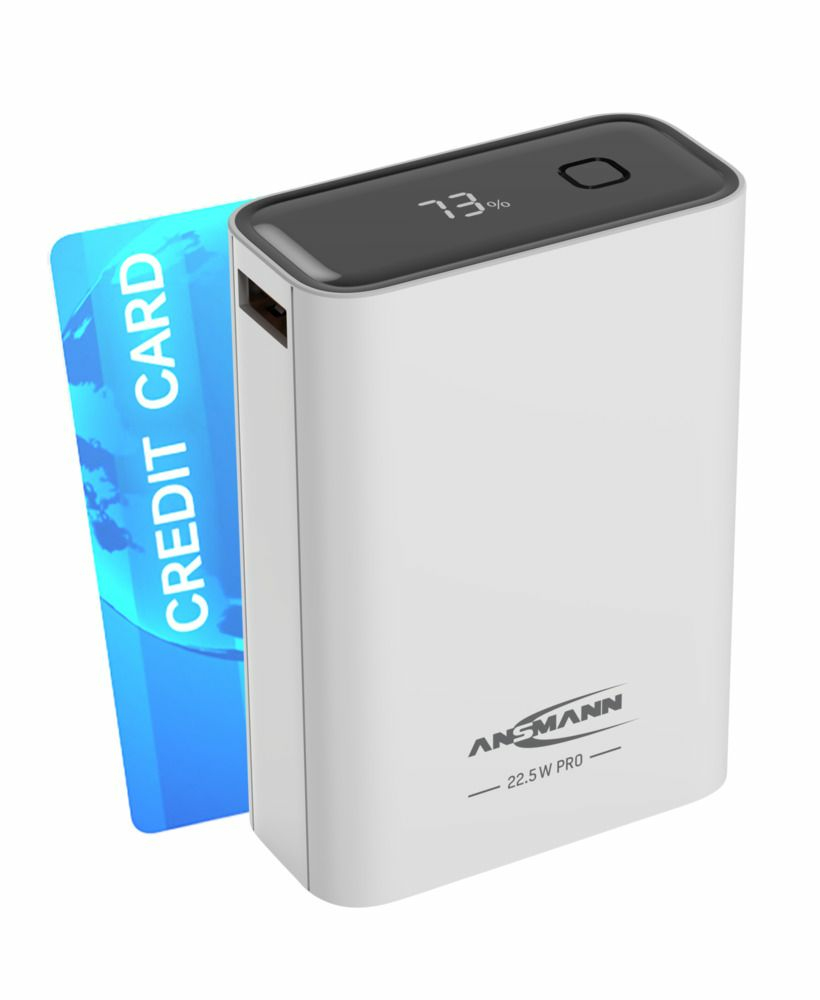 Ansmann PB222PD Powerbank 20000 mAh 22,5 W Weiß