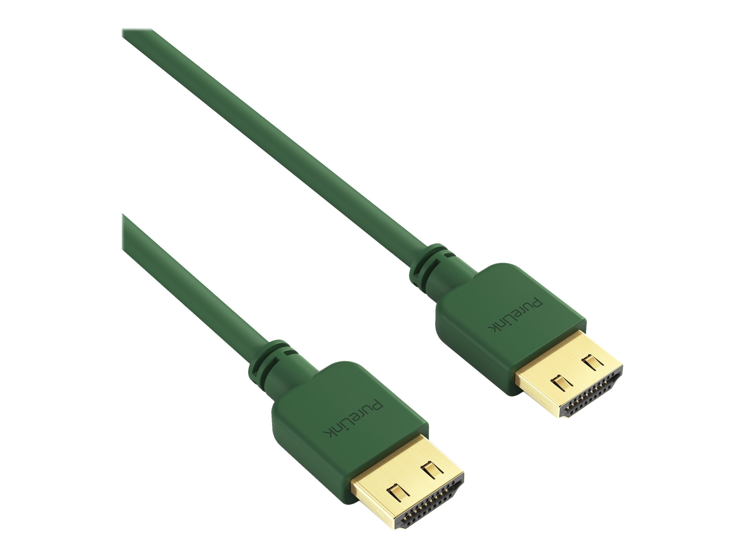 PureLink PureInstall HDMI-Kabel mit Ethernet 1 m 18 Gbit/s 4K@60Hz Grün