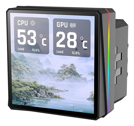 Thermaltake TH360 V3 Ultra ARGB Sync All-in-One-Flüssigkeitskühler Schwarz