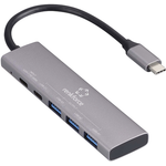 Renkforce RF-USBH-280 5 Port USB 3.2 Gen 1-Hub 3.0 USB-C PD Ladeanschluss (RF-6439798)