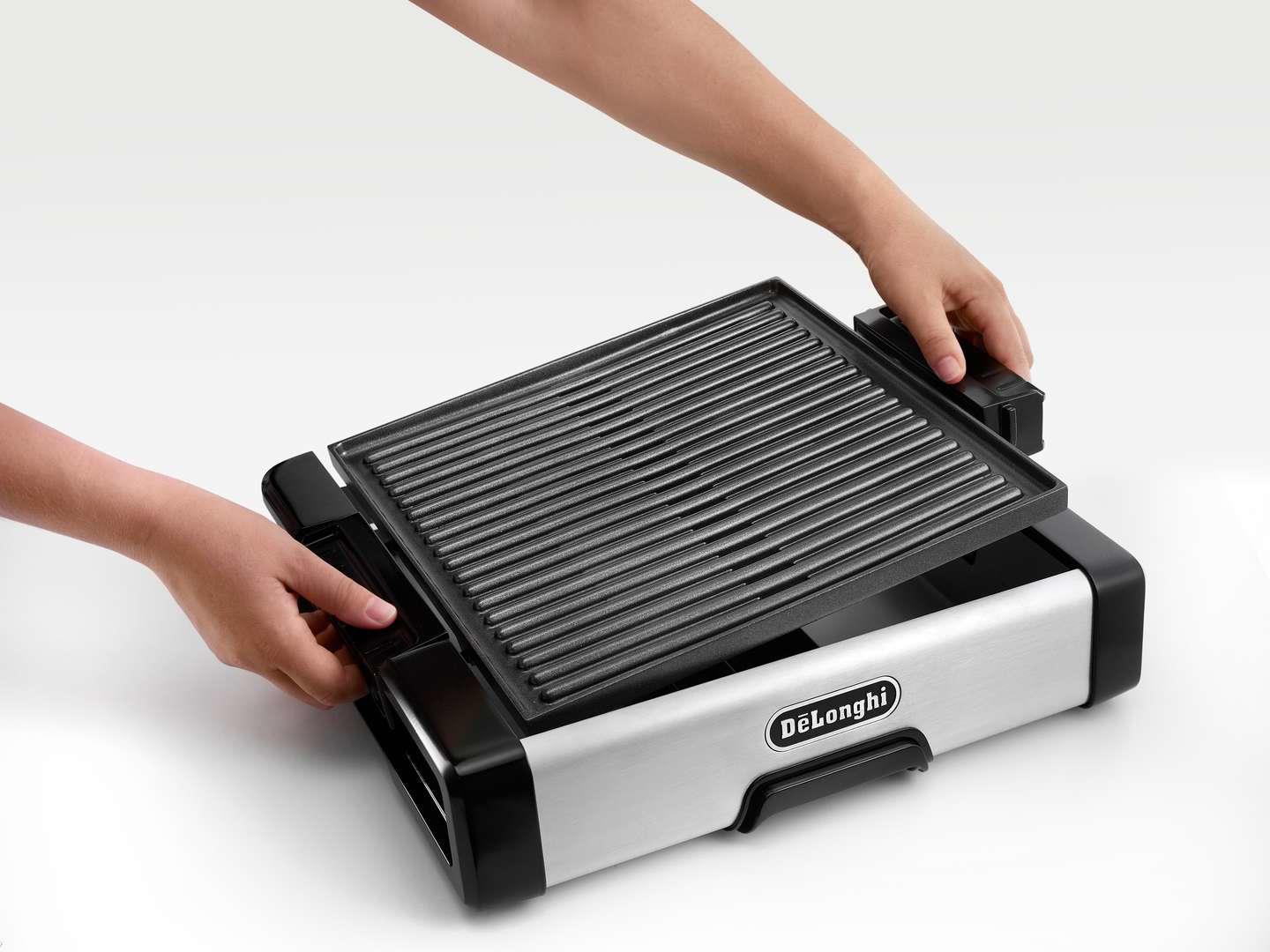 De’Longhi BG 400 Barbecue & Grill Tisch Elektro Schwarz 1800 W (BG400)