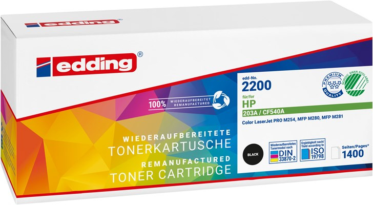 EDDING EDD-2200 Kompatible Tonerkartusche 1.400 Seiten Laser Schwarz