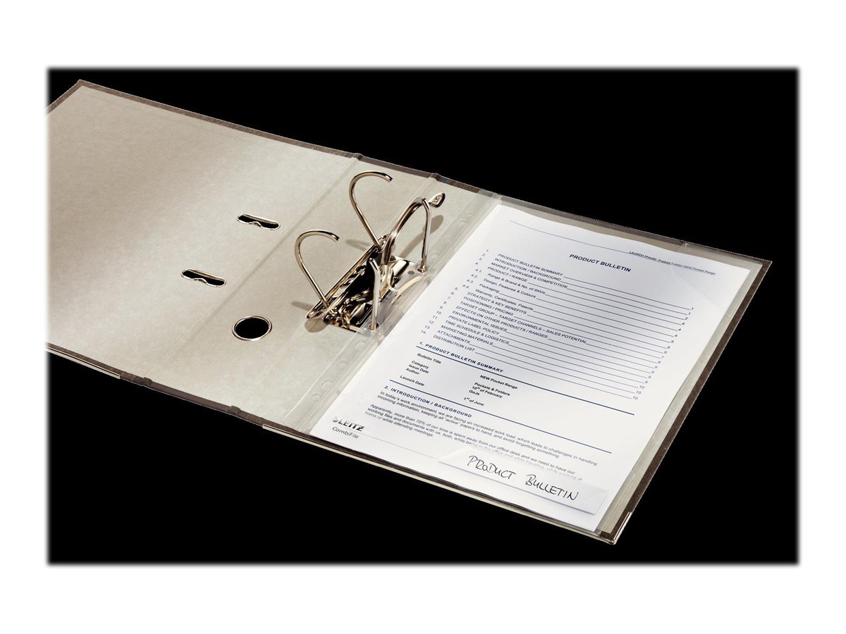 Leitz CombiFile Sicht-/Prospekthülle A4 PP 0,18 mm Kristallklar