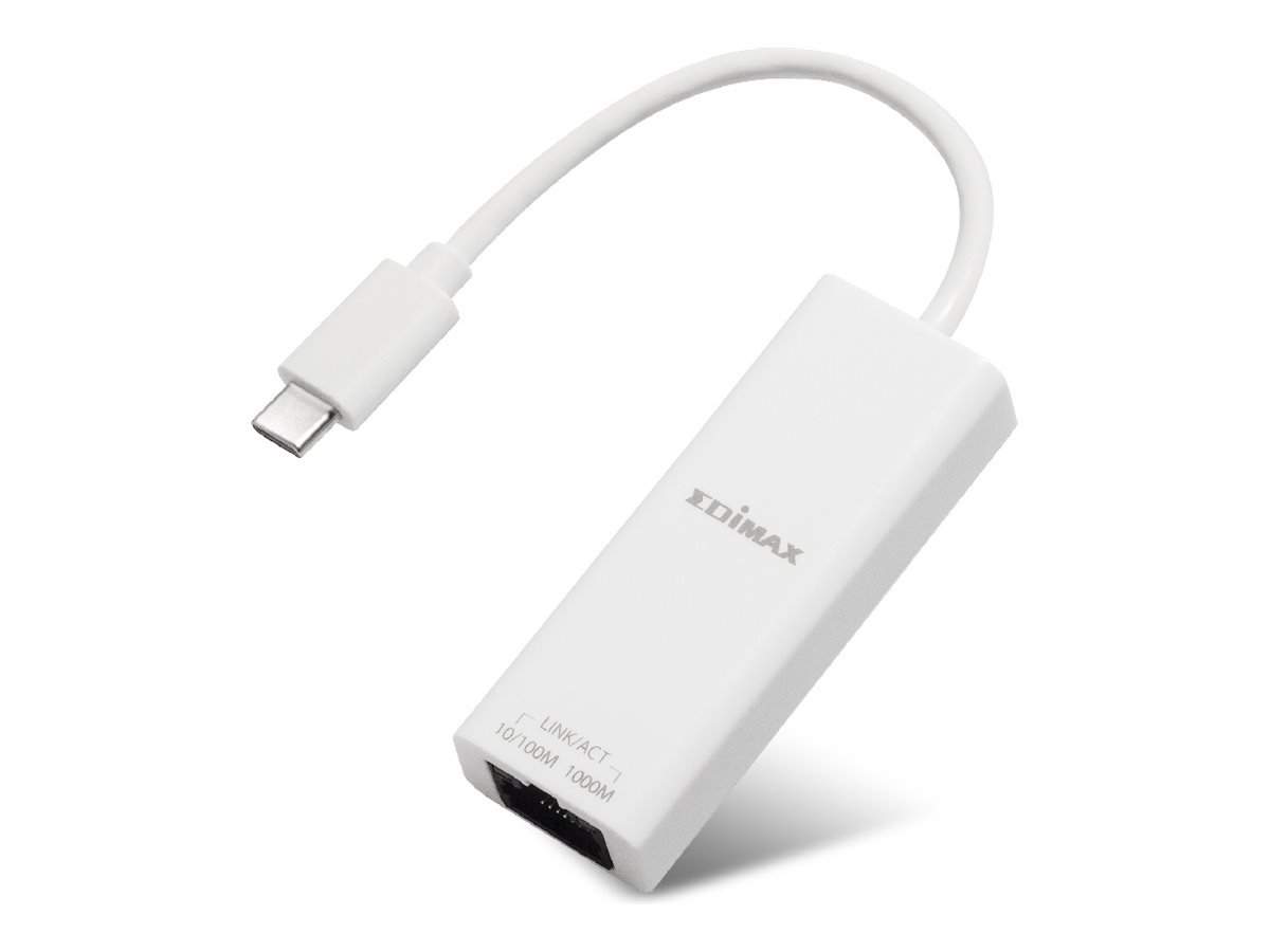 Edimax EU-4306C Netzwerkadapter USB-C 3.1 Gigabit Ethernet Weiß