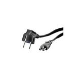 Netzkabel, C5, EU Netzkabel (C5 / Mickey Mouse / Kleeblatt), EU, Länge: 1.8 m, passend für: Netzteil (19.99.1028)