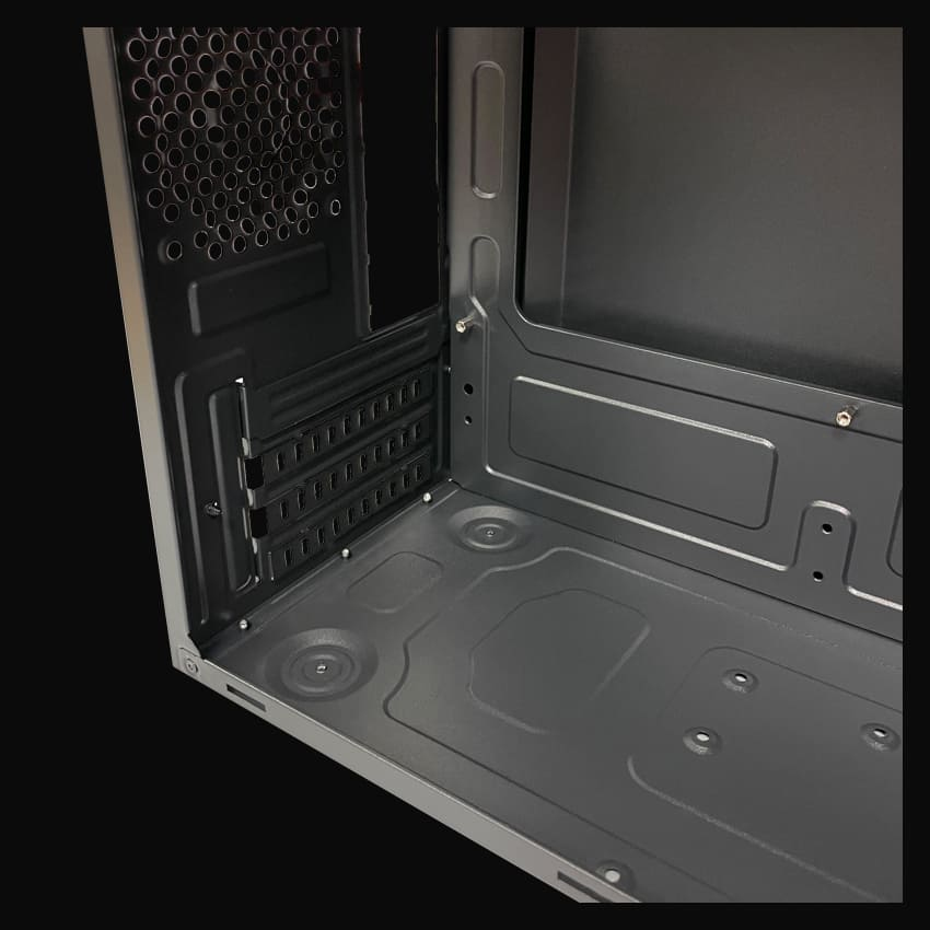 LC-Power 2004MB-V3 Micro-Tower Gehäuse Micro-ATX/Mini-ITX Schwarz
