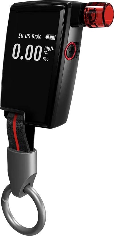 ACE Alkoholtester Schwarz 0.00 bis 4.00‰ (ACE XS)