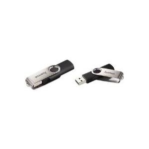 Hama USB-Stick 32 GB Rotate Schwarz 108029 USB 2.0 (00108029)