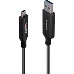Lindy 10m USB 3.2 Gen 1 Typ A an C Hybridkabel (43395)