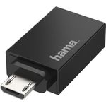 Hama USB-Adapter Micro-USB Type A (M) zu USB Typ A (W) (00200307)