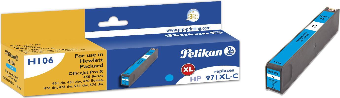 Patrone HP CN626AE - HP971XL H106 comp. cyan (1071170857)