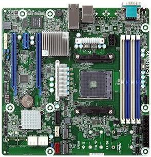 ASRock Mainboard X470D4U2 micro-ATX Sockel AM4 Single (X470D4U2)