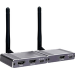 SpeaKa Professional SP-WLME-400 HDMI-Funkübertragung (Set) 180 m 5 GHz 1920 x 1080 Pixel durchgeschleifter HDMI-Ausgang (SP-13748832)