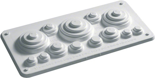 Hager FZ425. Breite: 220 mm, Höhe: 15 mm, Tiefe: 104 mm (FZ425)