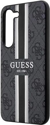 Guess 4G Stripe Case für Samsung Galaxy S23 - black (GUHCS23SP4RPSK)