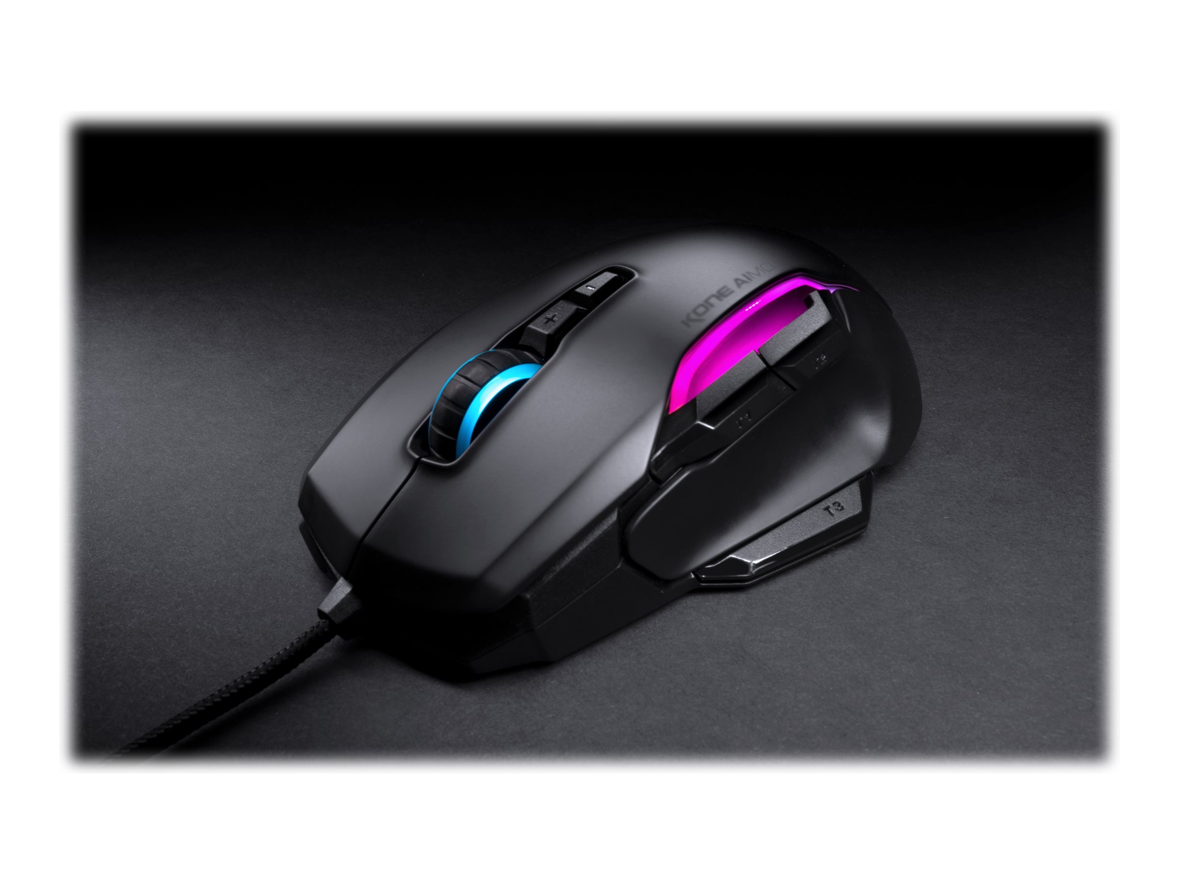 ROCCAT Kone AIMO Gaming-Maus kabelgebunden USB Schwarz