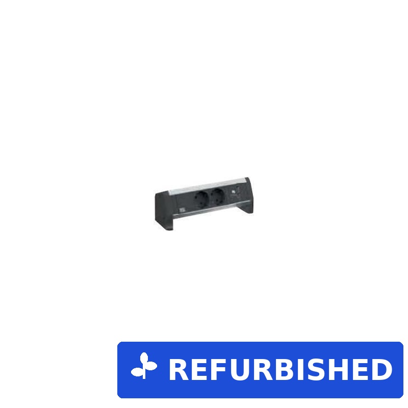 Bachmann 902.0192 Steckdosenleiste DESK 2x Schutzkontaktsteckdosen 1x USB (902.0192) (B-Ware)