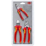 Knipex Super-Knirps® 00 31 30 BK V02 Zangen-Set (00 31 30 BK V02)