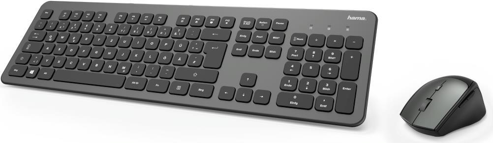 Hama KMW-700 Tastatur-und-Maus-Set (00182677)