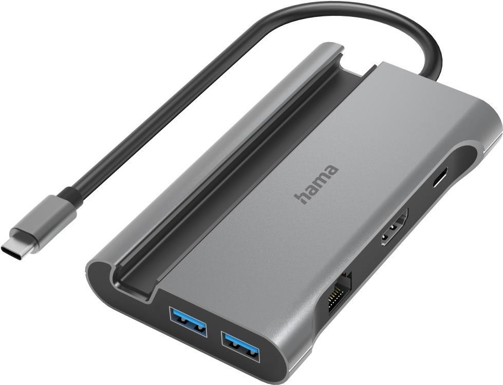 Hama USB-C-Hub, Connect2Mobile, Multiport, 7 Ports (00200143)