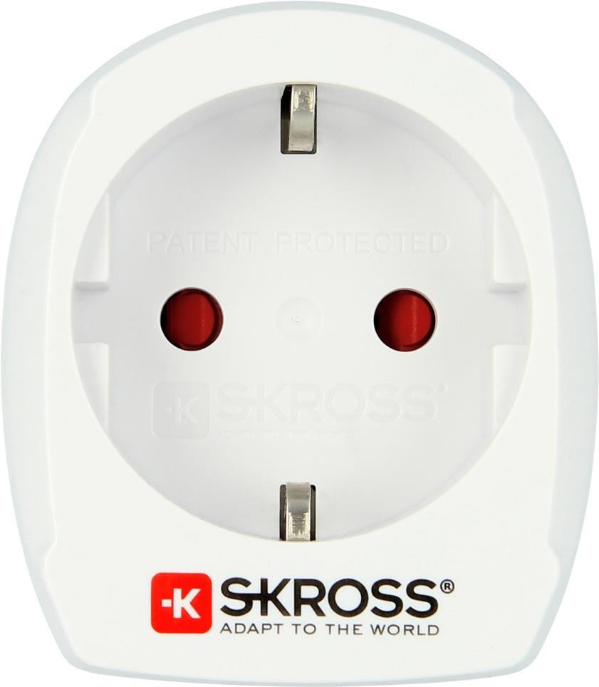 Skross 1.500203-1 Reiseadapter CA EU to USA (BULK)