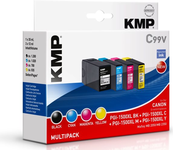 KMP MULTIPACK C99V 4er-Pack (1564.0050)