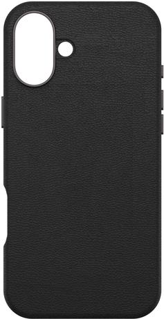 Otterbox Symmetry MagSafe Series Kaktus Leder Case | Apple iPhone 16 Plus | Noir Ash - schwarz | 77-96285 (77-96285)