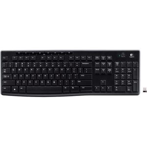 Logitech K270 WIRELESS KEYBOARD Logitech Wireless Keyboard, 2.4GH, USB 2.0, B...