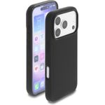 Delock Schutzhülle für iPhone 17 Pro kompatibel mit MagSafe aus Soft-Touch Silikon schwarz (81645)