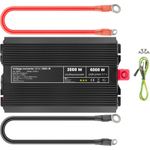 Goobay Spannungswandler 2000 W - wandelt 12 V DC in 230 V AC um (58891)