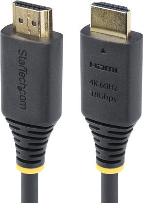 StarTech.com 2,4m Premium High Speed HDMI 2.0 Kabel 4K 60Hz 18Gbps UHD TPE-Mantel Schwarz