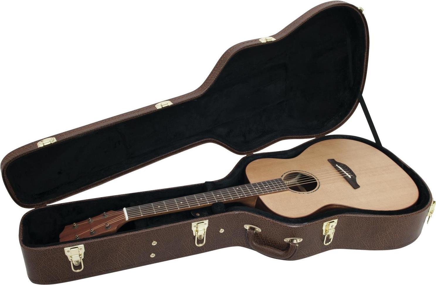 DIMAVERY Form-Case Western-Gitarre, braun (26341018)